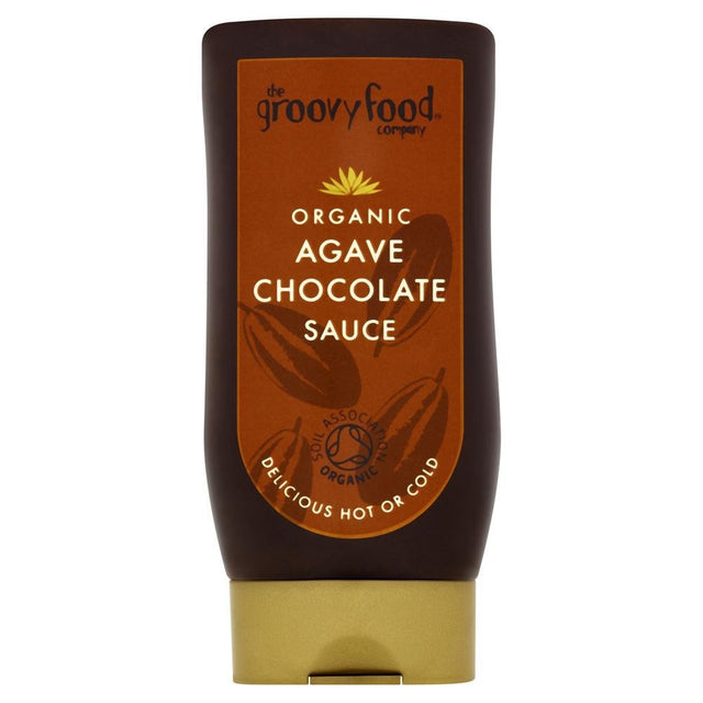 The Groovy Food Company Organic Agave Chocolate Sauce 250ml - Greenlands Health Store