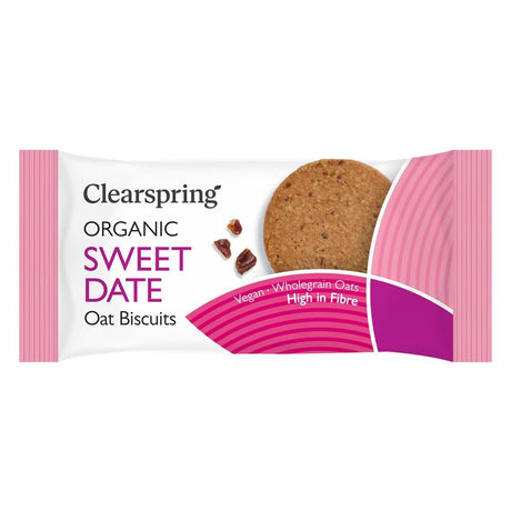 Organic Oat Biscuits - Sweet Date 40g - Greenlands Health Store