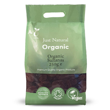Organic Sultanas 250g - Greenlands Health Store