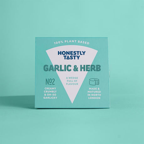 Honestly Tasty Plant - Based Garlic & Herb 130g - Greenlands Health Store