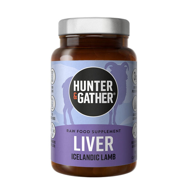 Liver Capsules - Wild Roaming Grass Fed Lamb - 90 Capsules - Greenlands Health Store