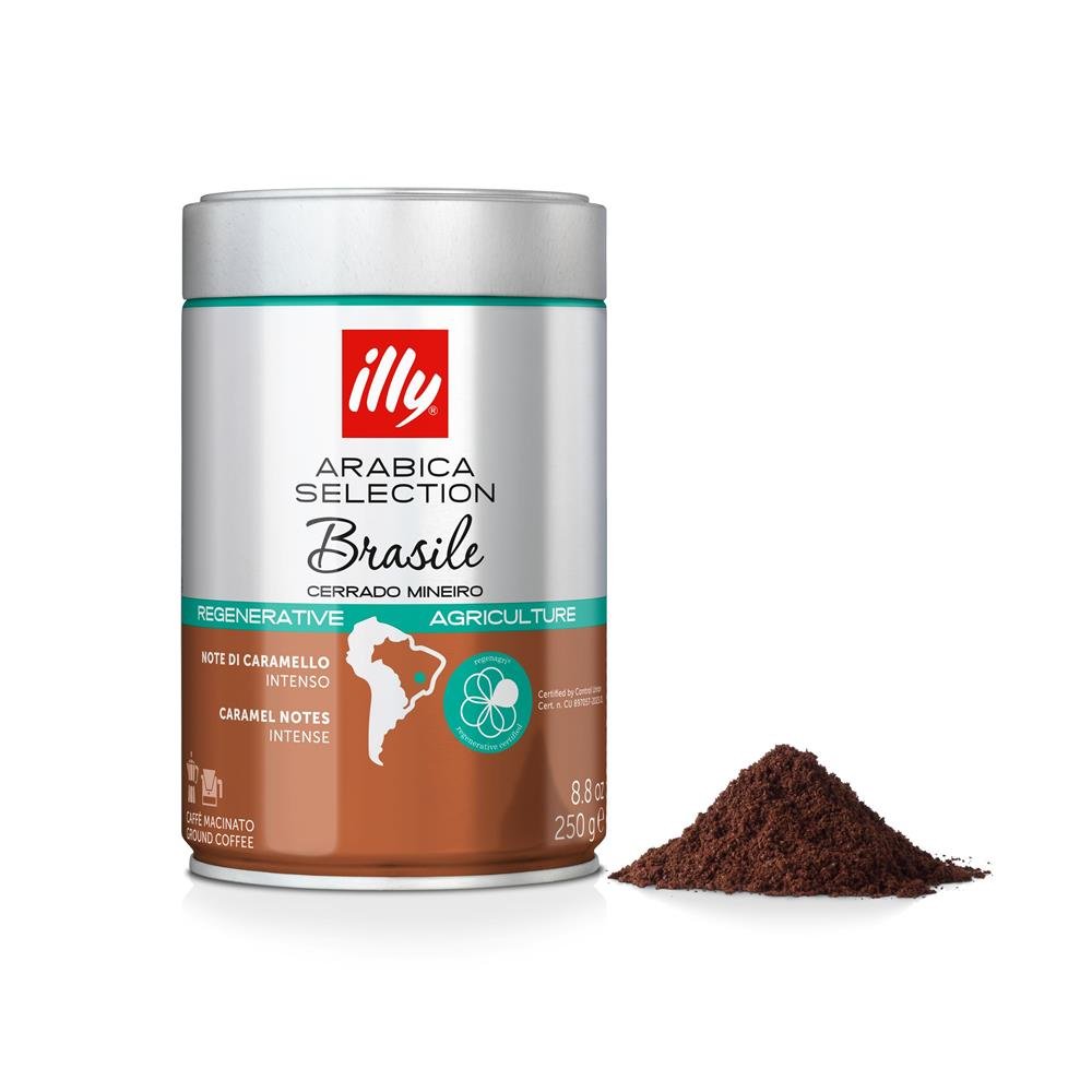 Illy Brazil Cerrado Mineiro Ground 250g - Greenlands Health Store