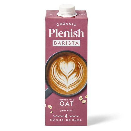 Plenish Organic Oat Barista Milk 1 Litre - Greenlands Health Store