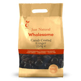 Carob Coated Ginger 250g - Greenlands Health Store