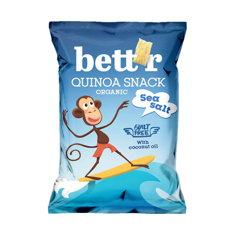 Quinoa Snack with Sea Salt 50g - Greenlands Health Store