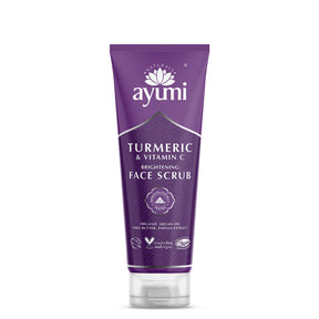 Turmeric & Vitamin C Face Scrub 125ml - Greenlands Health Store