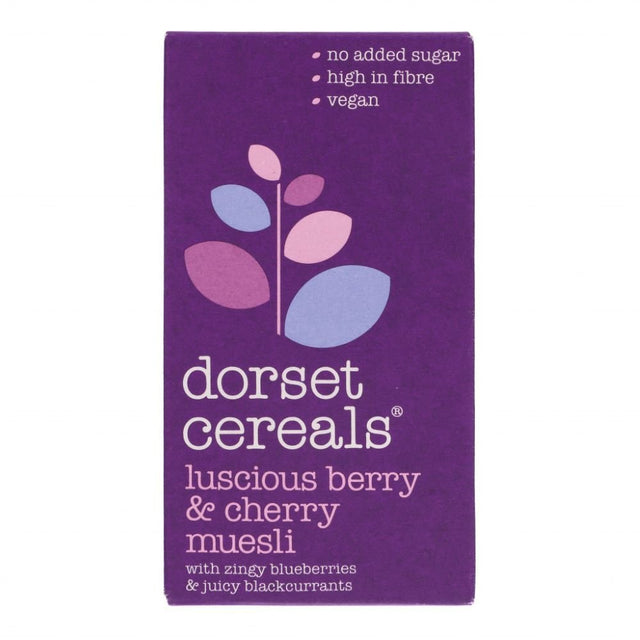 Dorset Muesli Berries & Cherries 85g Single Serving - Greenlands Health Store