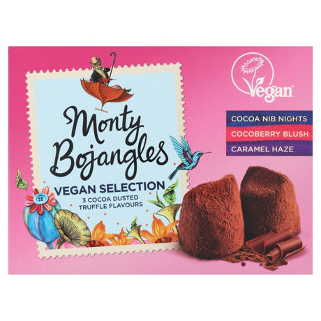 Cocoa Dusted Vegan Truffles Selection Gift Box 135g - Greenlands Health Store
