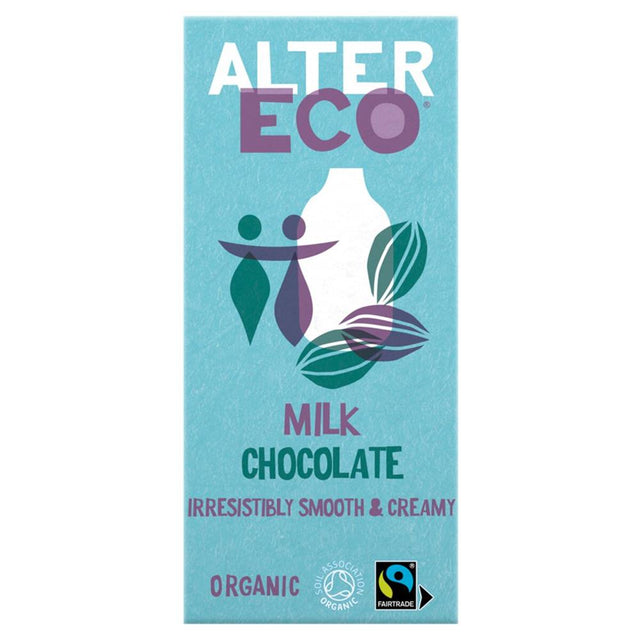 AlterEco Organic Milk Chocolate 100g - Greenlands Health Store