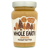 Whole Earth Smooth Peanut Butter 340g - Greenlands Health Store