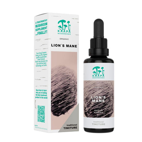Lion's Mane Mushroom Organic Extract Tincture - Greenlands Health Store