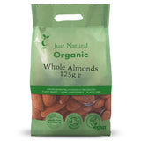 Organic Almonds Whole 125g - Greenlands Health Store