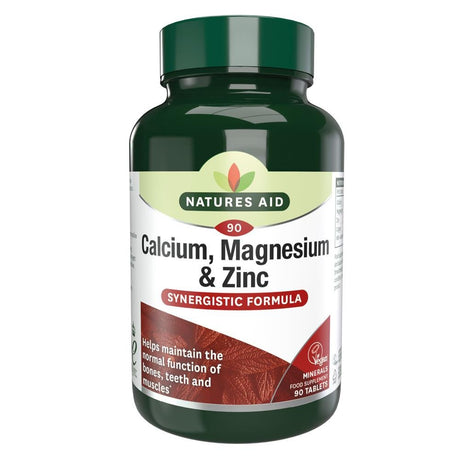 Calcium Magnesium + Zinc 90 Tablets - Greenlands Health Store