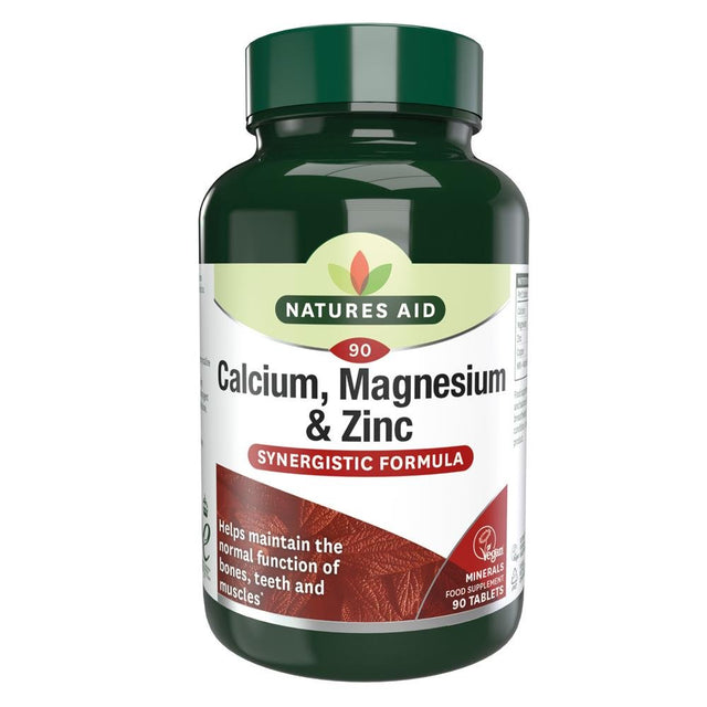 Calcium Magnesium + Zinc 90 Tablets - Greenlands Health Store