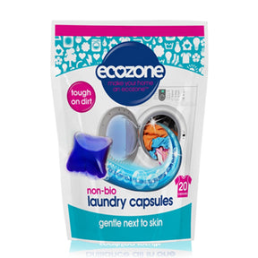 Non Bio Laundry Liquid Capsules 20 capsules - Greenlands Health Store