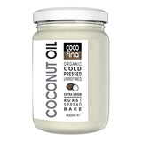 Organic Coconut Oil in 500ml Glass Jar - Greenlands Health Store