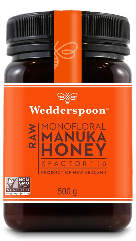 100% RAW Manuka Honey KFactor 16 500g - Greenlands Health Store