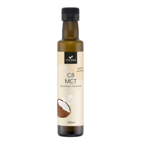 Caprylic Acid (C8 Oil) Coconut Based 250Ml - Greenlands Health Store