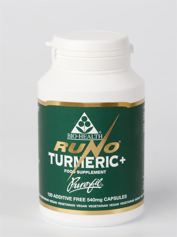 Runo Turmeric+ 120 Capsules - Greenlands Health Store