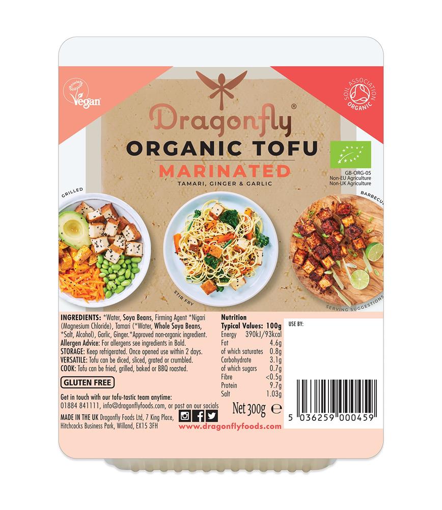 Organic Marinated Tofu 300g - Greenlands Health Store