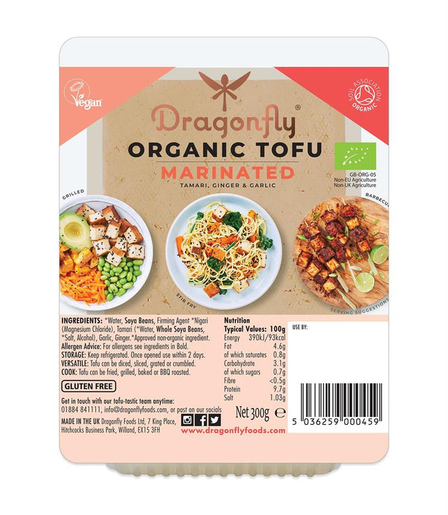 Organic Marinated Tofu 300g - Greenlands Health Store
