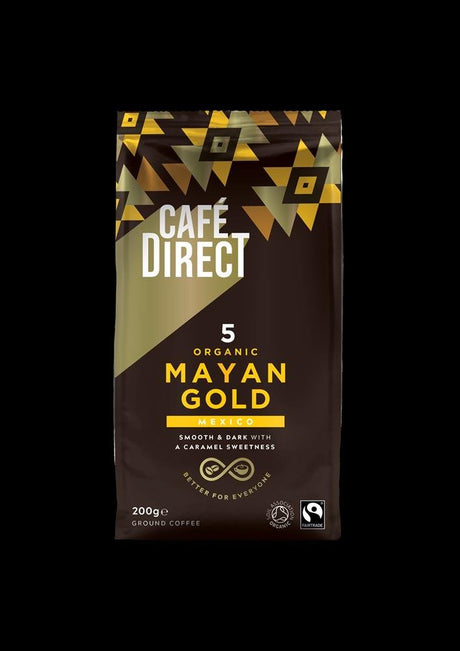 FT Roast & Ground Mayan Gold Organic Coffee 200g - Greenlands Health Store