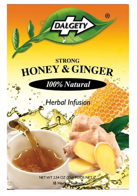 Dalgety Honey & Ginger 18 Teabags - Greenlands Health Store