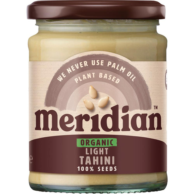 Meridian Organic Light Tahini 270g - Greenlands Health Store