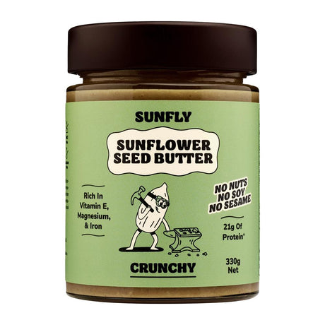 Crunchy Sunflower Seed Butter 330g - Greenlands Health Store