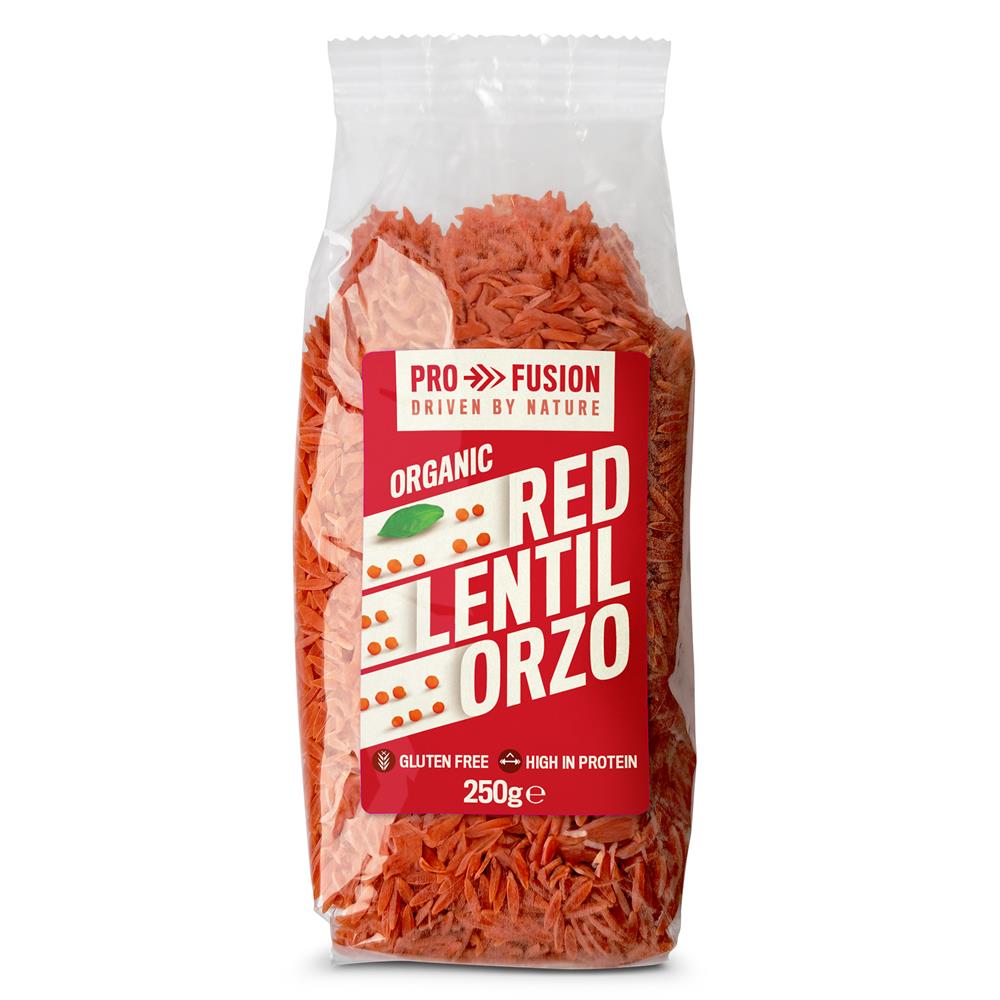 Profusion Organic Red Lentil Orzo 250g - Greenlands Health Store