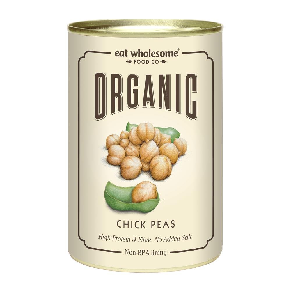 Eat Wholesome Organic Chick Peas 400g - Greenlands Health Store