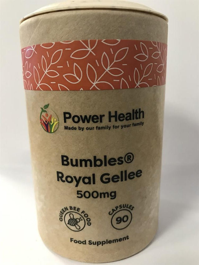 Bumbles Royal Gellee 500mg using Rapeseed Oil 90 capsules - Greenlands Health Store