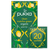 Pukka Organic Clean Matcha Green Tea 20 Sachet - Greenlands Health Store