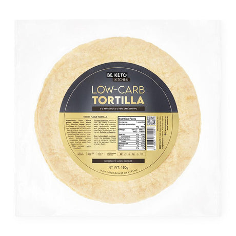 BeKeto Keto Low Carb Tortilla 4x40g - Greenlands Health Store