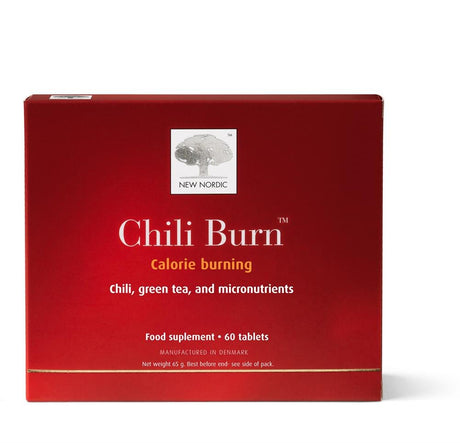 Chili Burn 60 Tablets New Improved - Greenlands Health Store