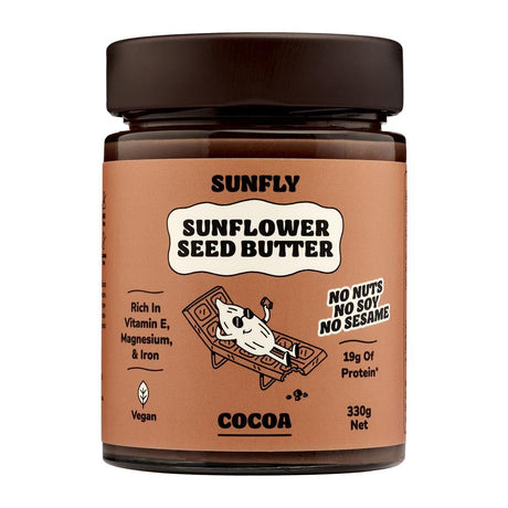 Cocoa Sunflower Seed Butter 330g - Greenlands Health Store