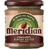 Meridian Smooth Almond Butter 100% 170g - Greenlands Health Store