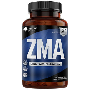 Zinc Magnesium B6 Testosterone & Sleep Support 180 Vegan Capsules - Greenlands Health Store