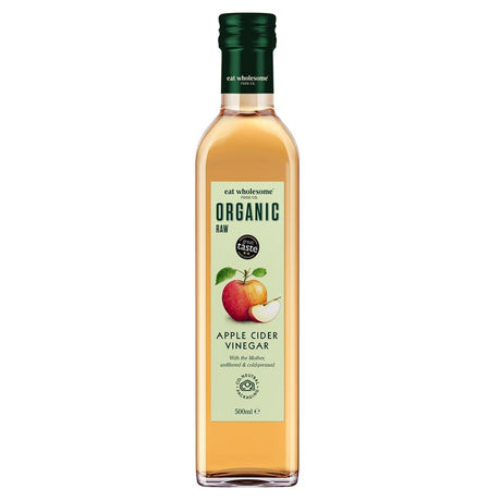 Organic Raw Apple Cider Vinegar with The Mother 500ml - Greenlands Health Store