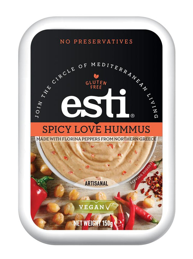 Spicy Love Hummus 150g - Greenlands Health Store