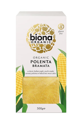 Biona Organic Polenta 500g - Greenlands Health Store