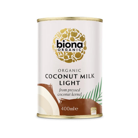 Coconut Milk - Light 9% fat Organic 400ml - Greenlands Health Store