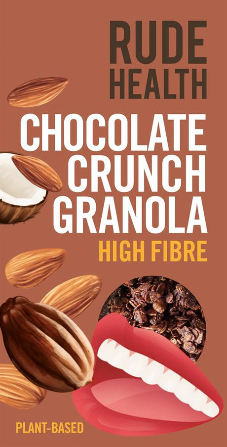 Rude Health Chocolate Crunch Granola - Greenlands Health Store