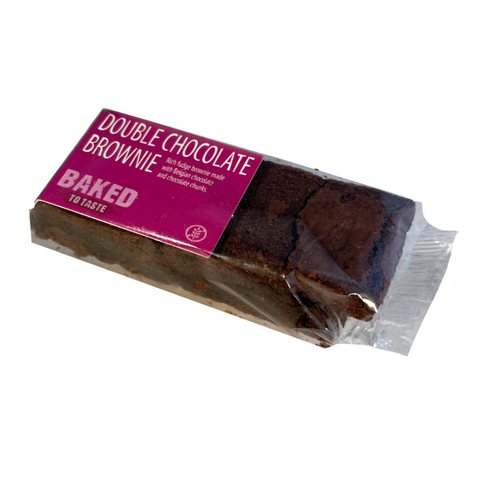 Double Choc Brownie Slice 99g - Greenlands Health Store