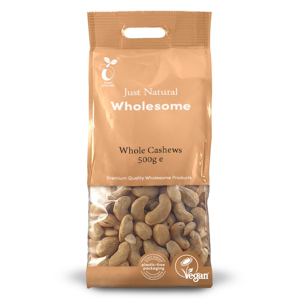 Whole Cashews 500g - Greenlands Health Store