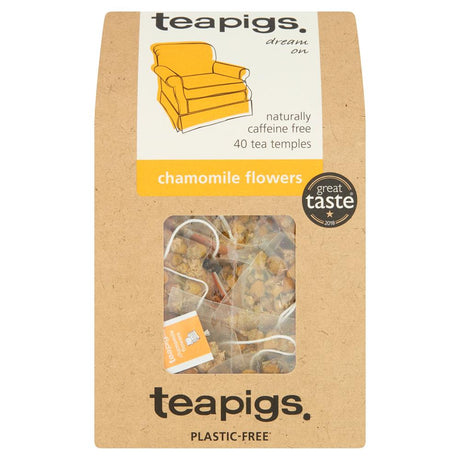Chamomile Flowers 40 tea temples - Greenlands Health Store