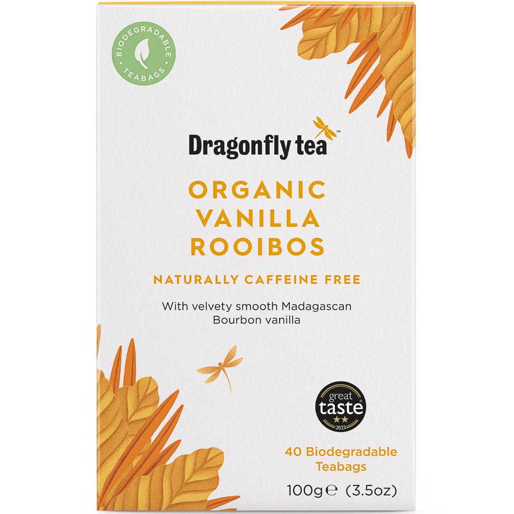 Organic Vanilla Rooibos Tea 40 teabags - Greenlands Health Store