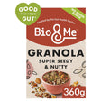 Bio&Me Super Seedy & Nutty Gut-Loving Granola 360g - Greenlands Health Store