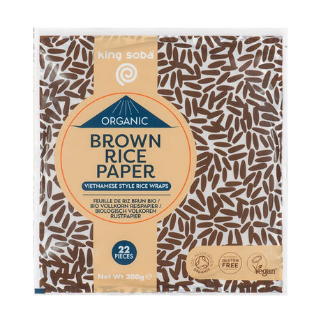 Organic Brown Rice Paper 200g - Greenlands Health Store