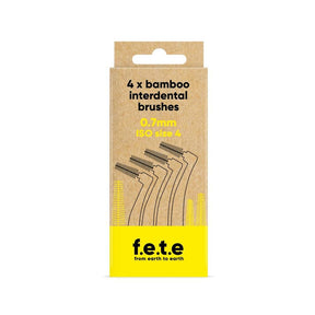 Interdental brushes ISO Size 4 Yellow 0.7mm - Greenlands Health Store